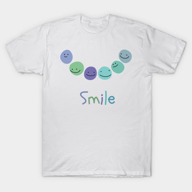 Smile T-Shirt by SanjStudio